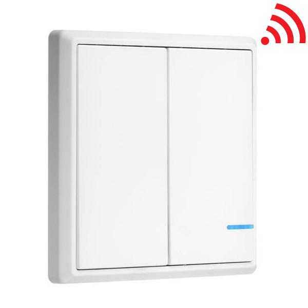Interruttore Doppio IP54 Wireless